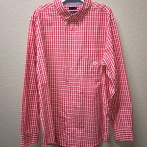 Men's Chaps Gingham Plaid Button-Down Shirt